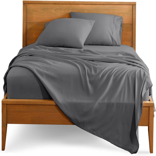 Solereth Queen Bed Sheet Set (Grey)